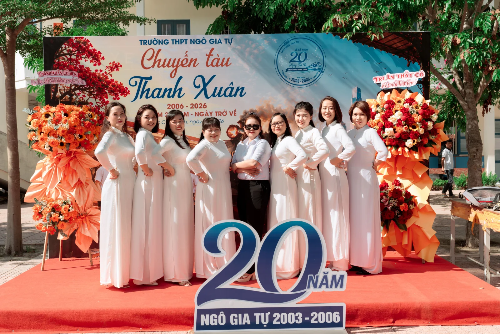 Ảnh lễ kỷ niệm 20 năm lớp 12C3, chụp ngày 08/08/2026