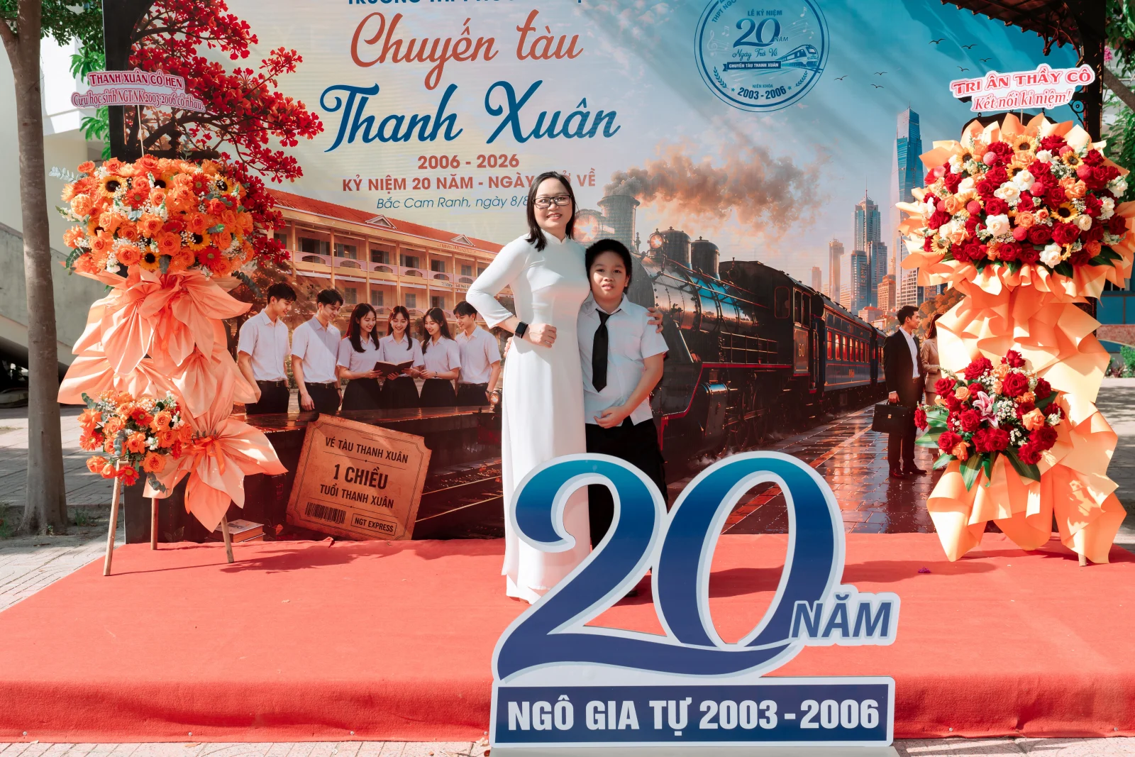 Ảnh lễ kỷ niệm 20 năm lớp 12C3, chụp ngày 08/08/2026
