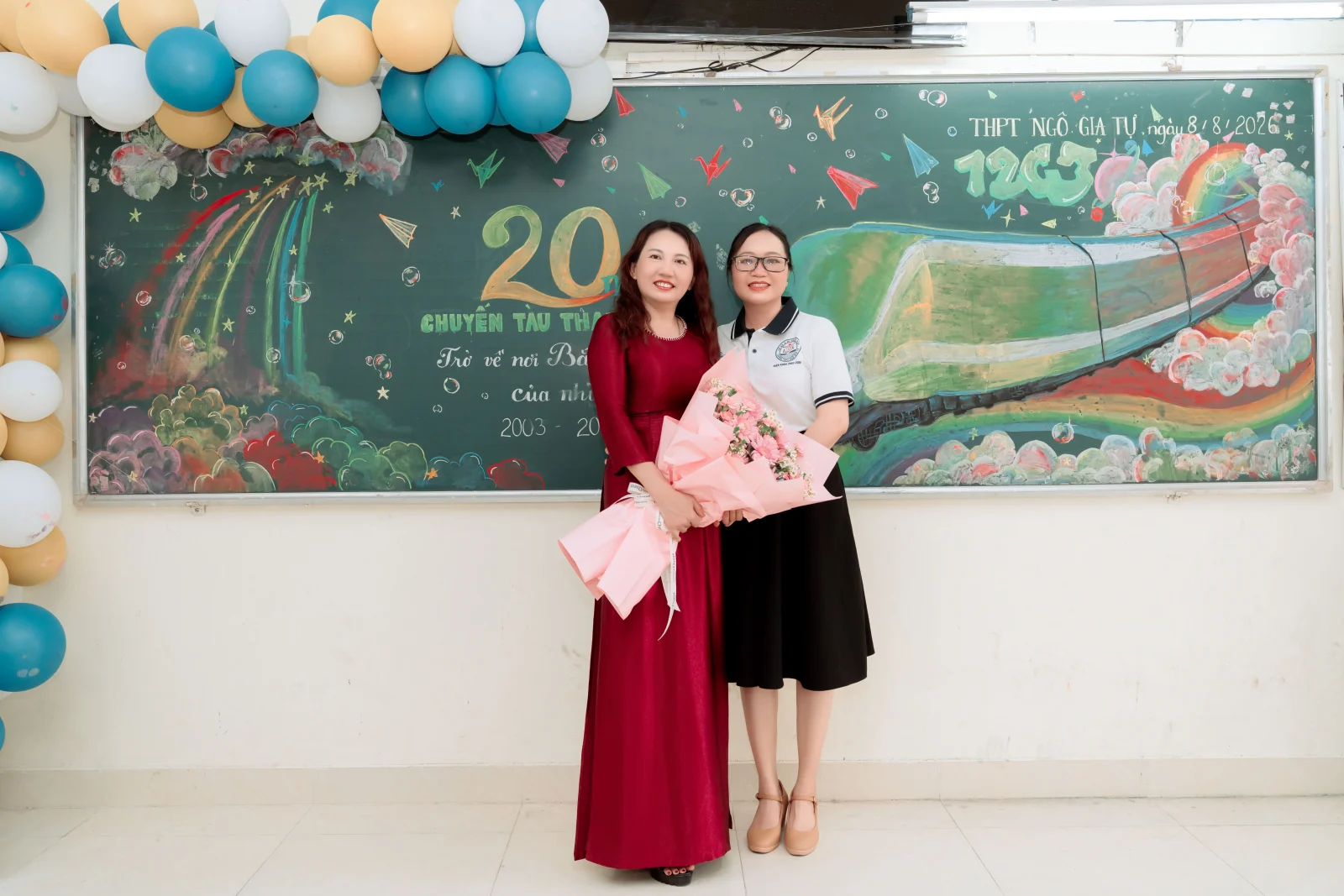 Ảnh lễ kỷ niệm 20 năm lớp 12C3, chụp ngày 08/08/2026