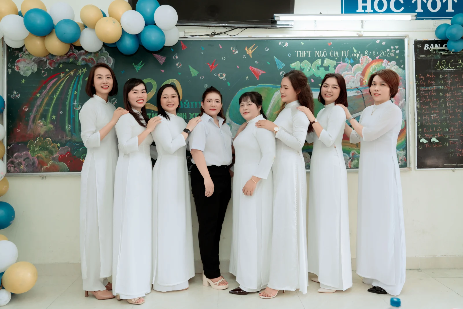Ảnh lễ kỷ niệm 20 năm lớp 12C3, chụp ngày 08/08/2026