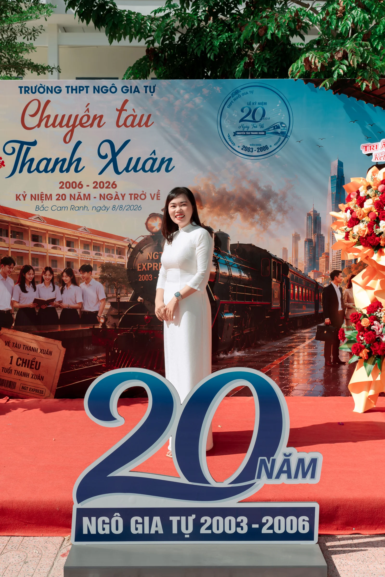 Ảnh lễ kỷ niệm 20 năm lớp 12C3, chụp ngày 08/08/2026