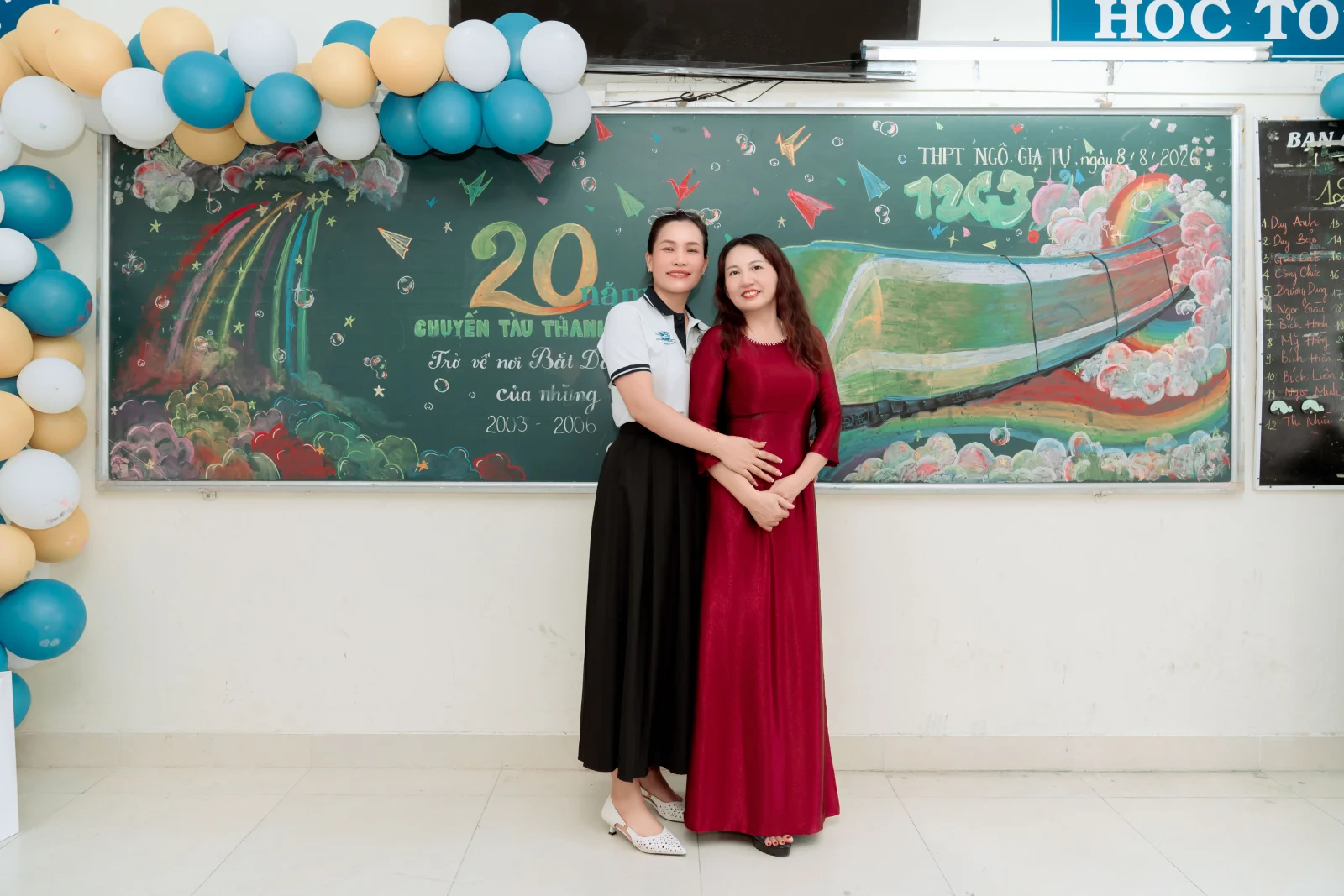 Ảnh lễ kỷ niệm 20 năm lớp 12C3, chụp ngày 08/08/2026