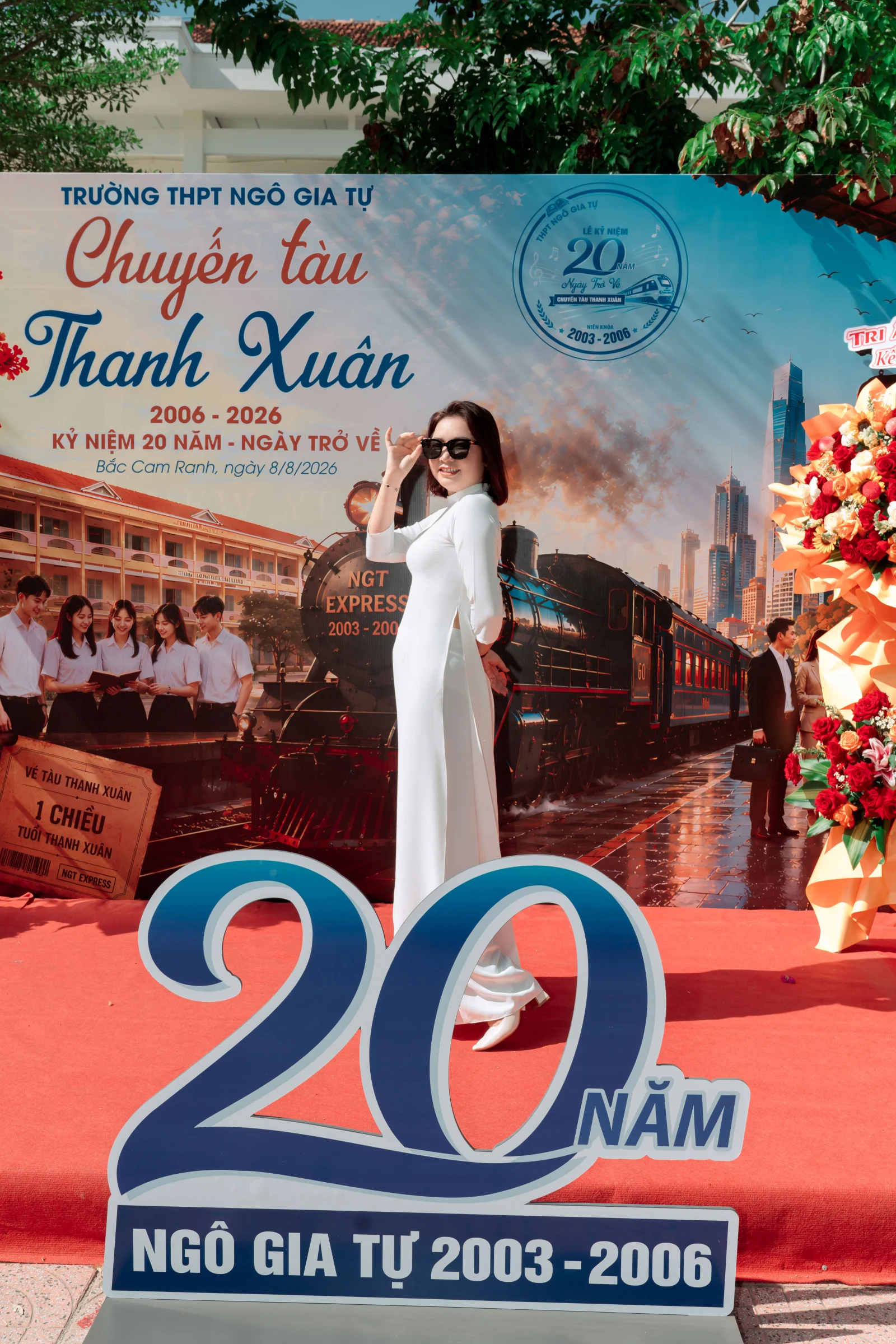 Ảnh lễ kỷ niệm 20 năm lớp 12C3, chụp ngày 08/08/2026