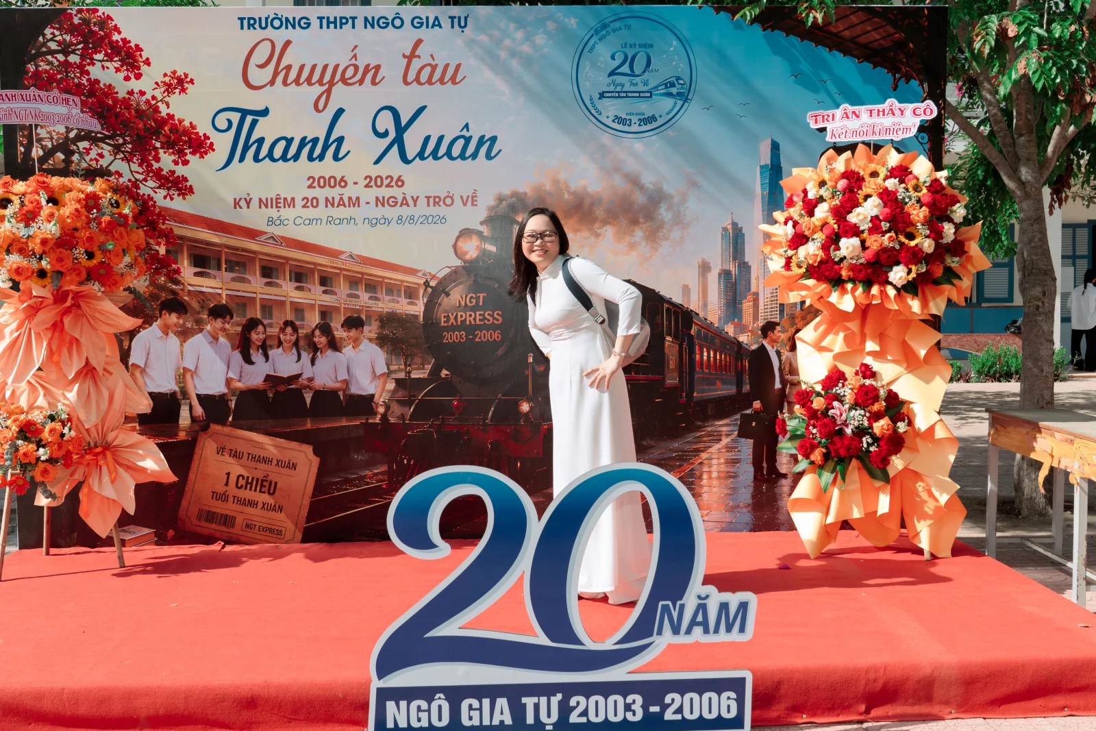 Ảnh lễ kỷ niệm 20 năm lớp 12C3, chụp ngày 08/08/2026