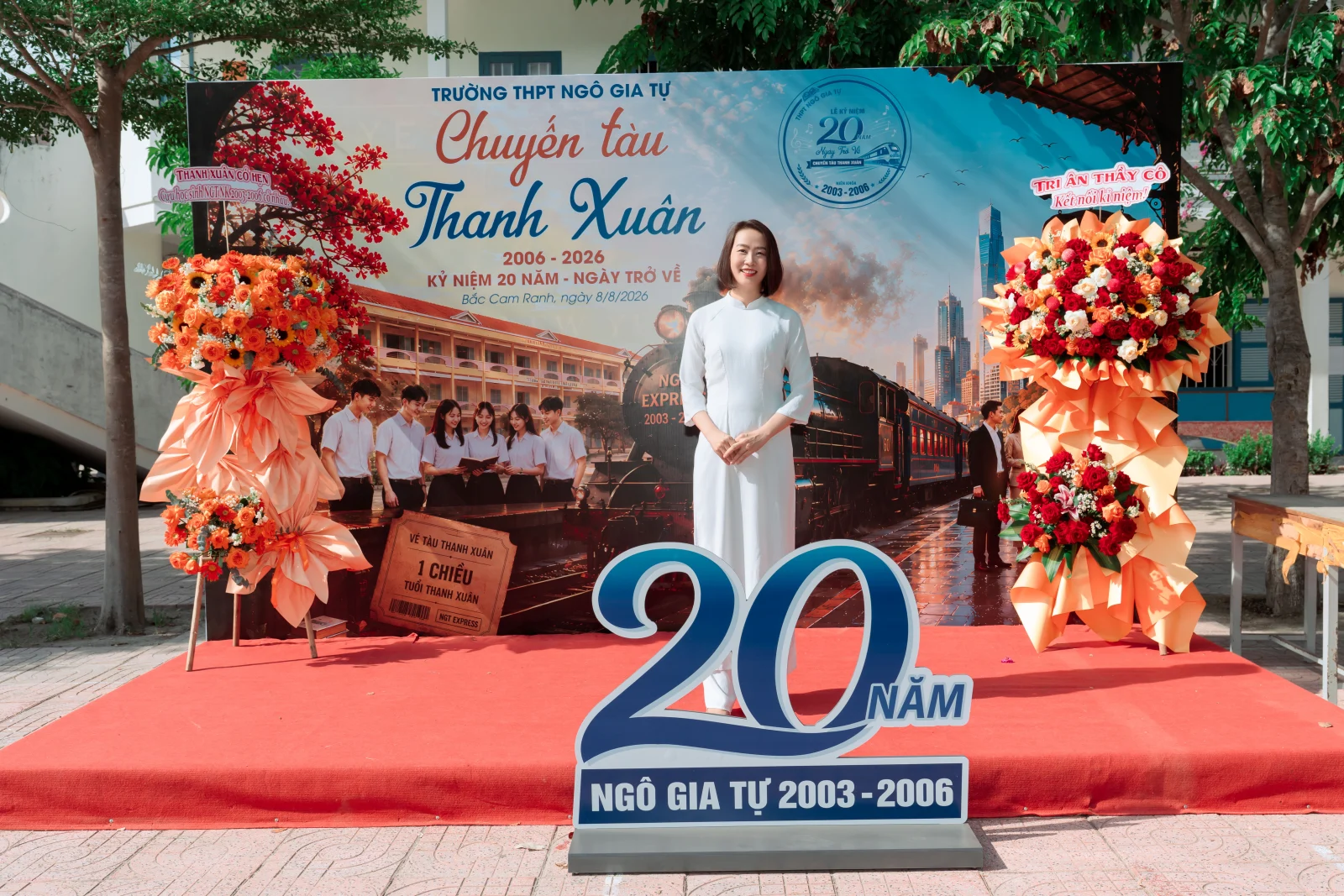Ảnh lễ kỷ niệm 20 năm lớp 12C3, chụp ngày 08/08/2026