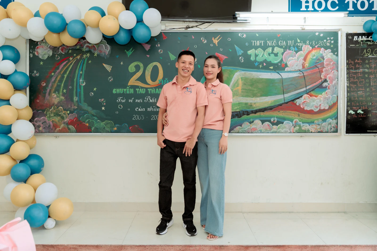 Ảnh lễ kỷ niệm 20 năm lớp 12C3, chụp ngày 08/08/2026