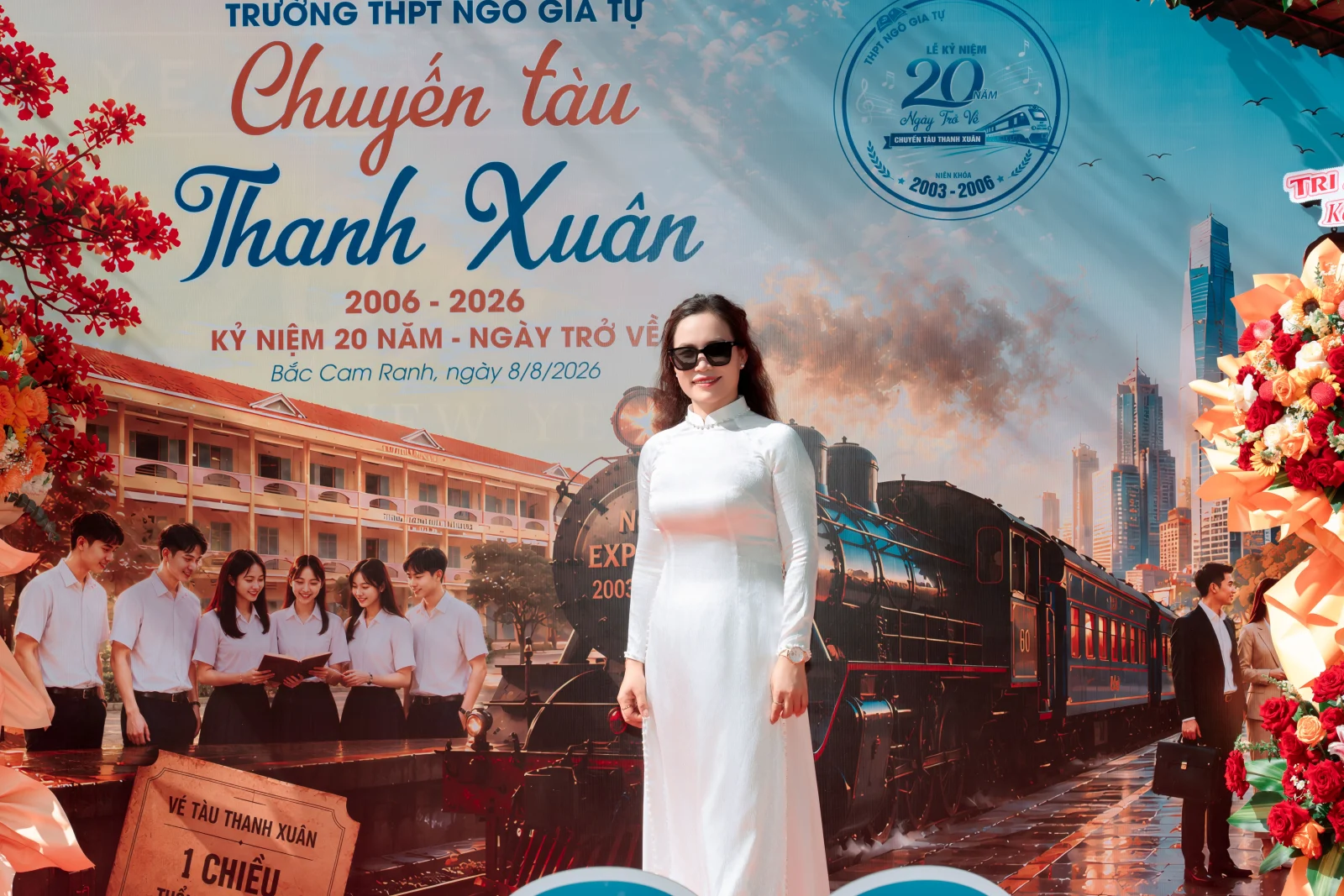 Ảnh lễ kỷ niệm 20 năm lớp 12C3, chụp ngày 08/08/2026