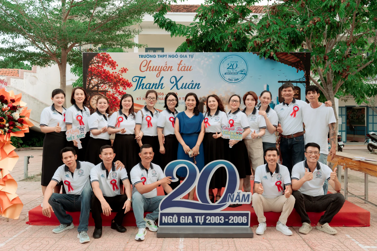 Ảnh lễ kỷ niệm 20 năm lớp 12C3, chụp ngày 08/08/2026