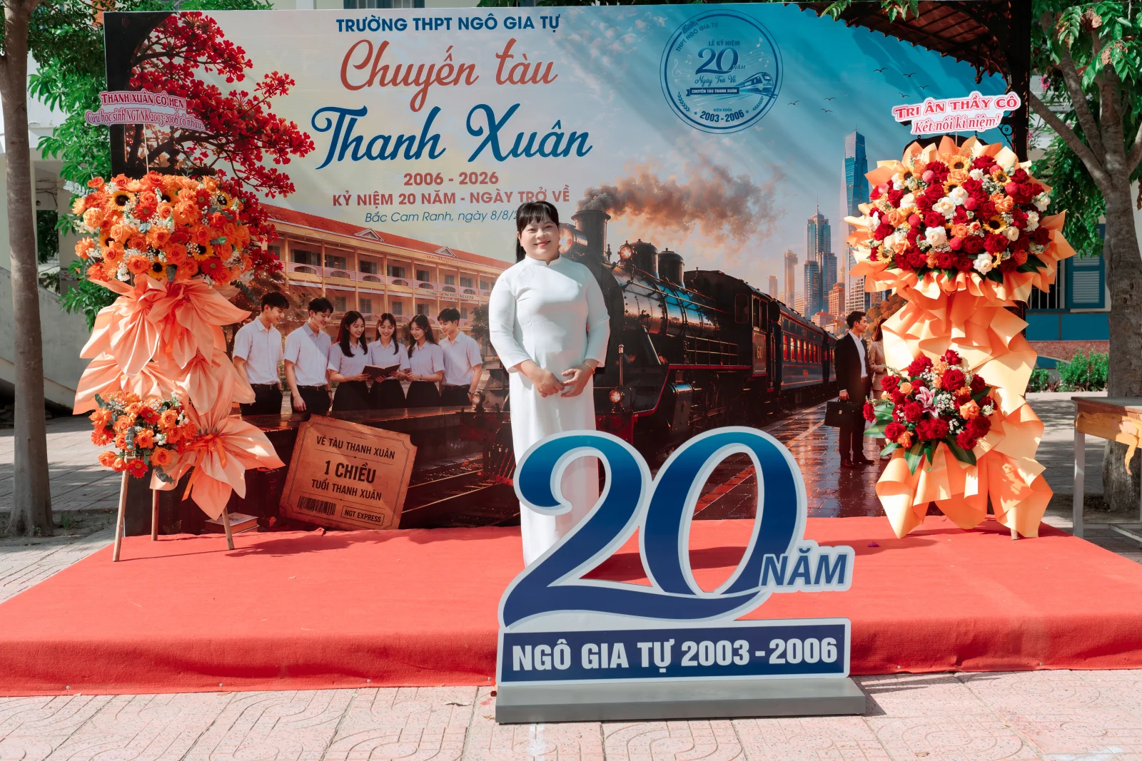 Ảnh lễ kỷ niệm 20 năm lớp 12C3, chụp ngày 08/08/2026