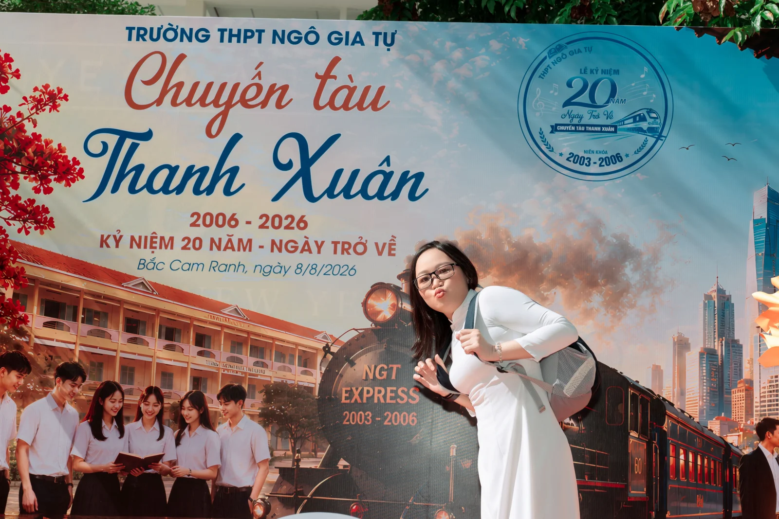 Ảnh lễ kỷ niệm 20 năm lớp 12C3, chụp ngày 08/08/2026