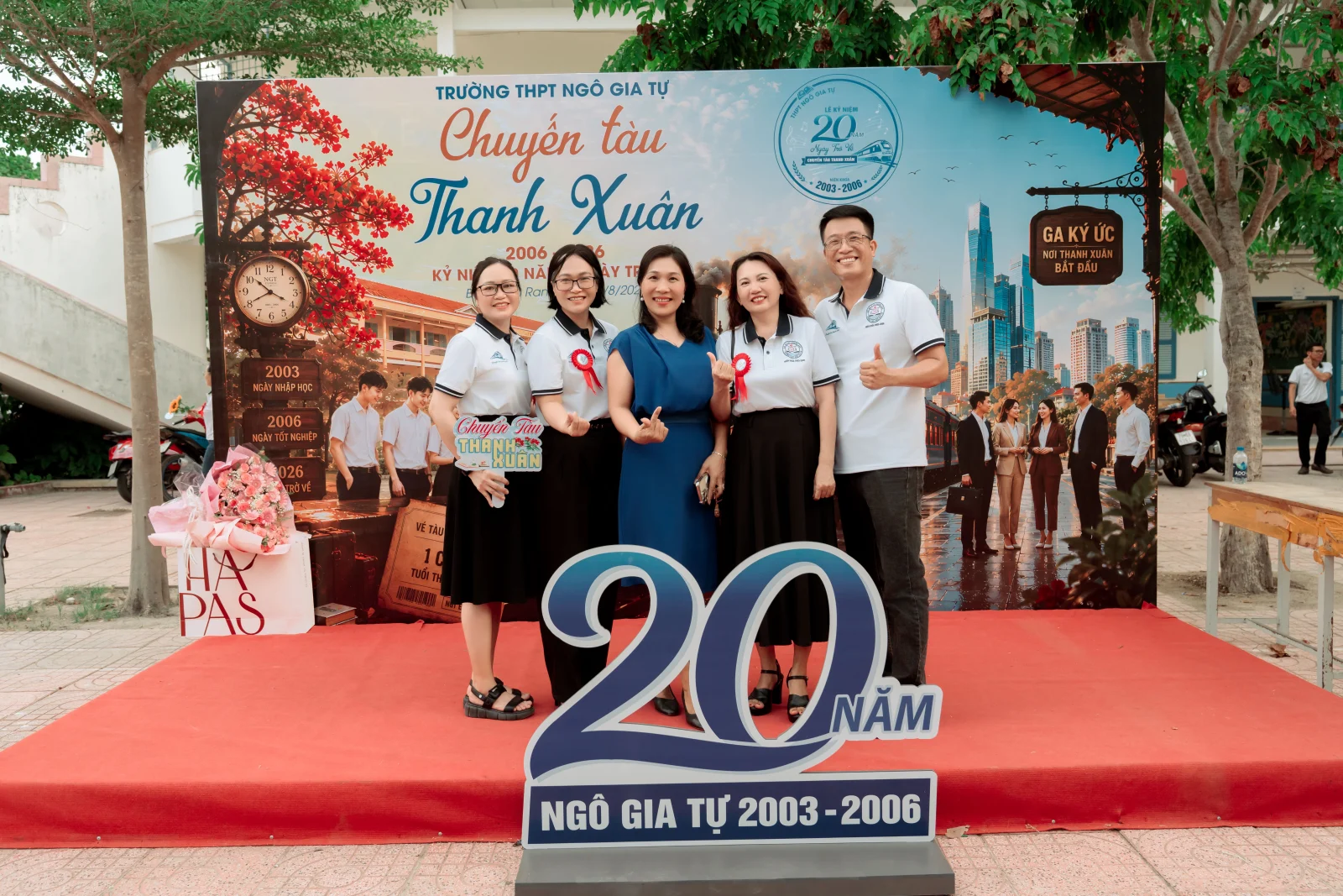 Ảnh lễ kỷ niệm 20 năm lớp 12C3, chụp ngày 08/08/2026
