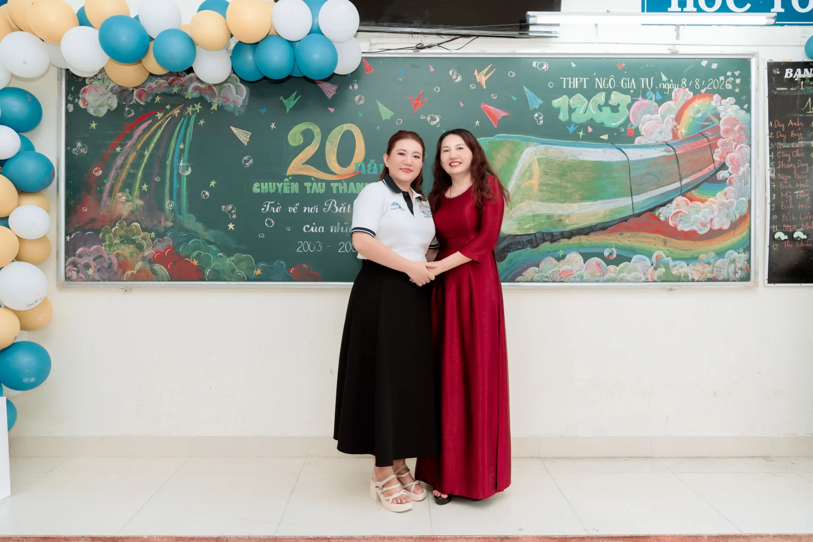 Ảnh lễ kỷ niệm 20 năm lớp 12C3, chụp ngày 08/08/2026