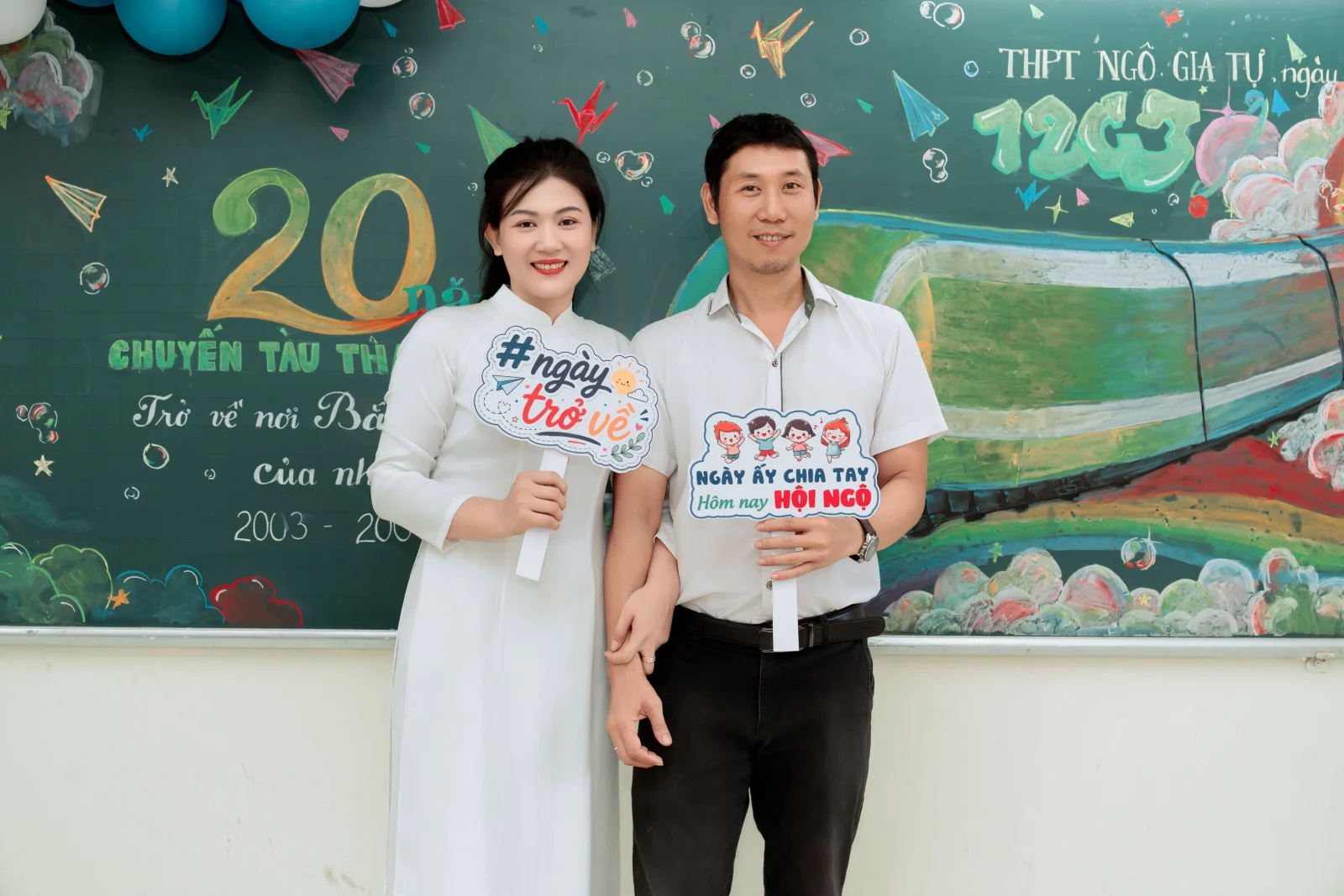Ảnh lễ kỷ niệm 20 năm lớp 12C3, chụp ngày 08/08/2026