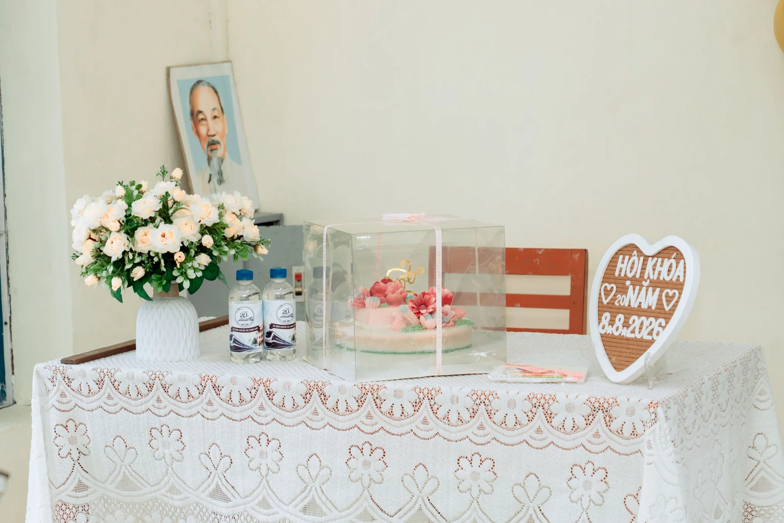 Ảnh lễ kỷ niệm 20 năm lớp 12C3, chụp ngày 08/08/2026