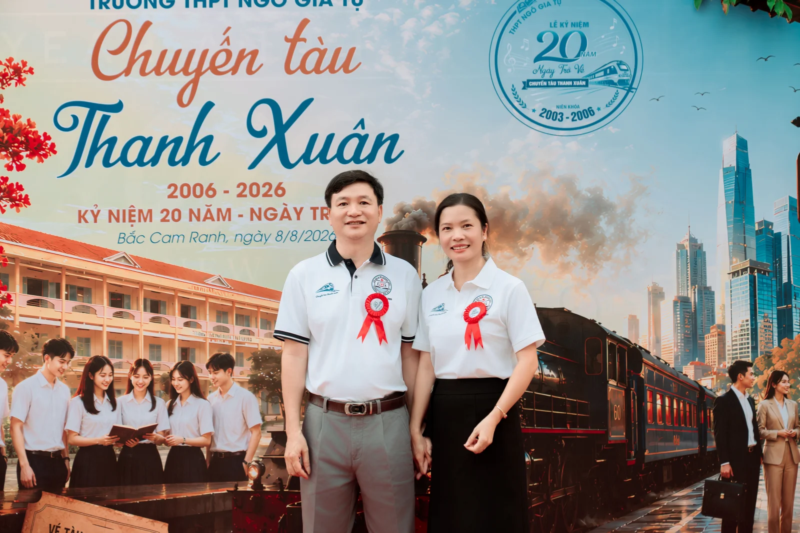 Ảnh lễ kỷ niệm 20 năm lớp 12C3, chụp ngày 08/08/2026