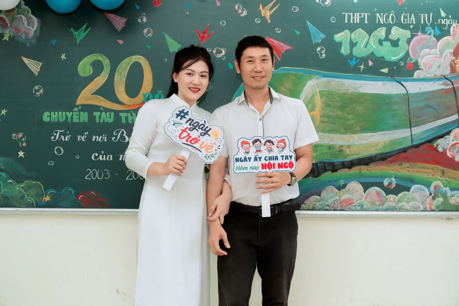 Ảnh lễ kỷ niệm 20 năm lớp 12C3, chụp ngày 08/08/2026