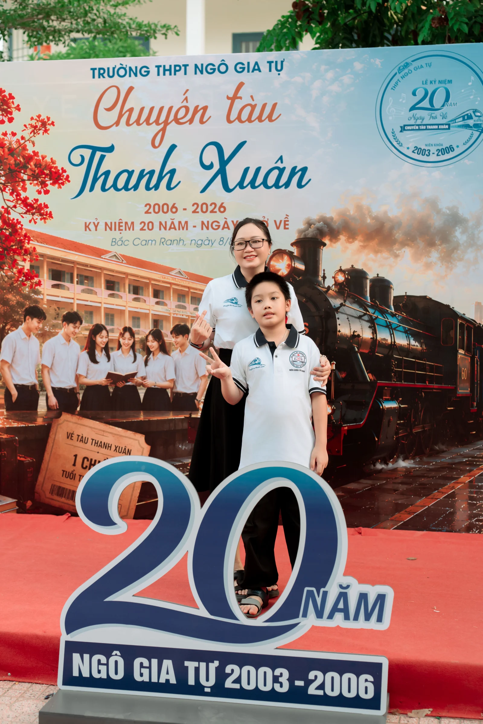 Ảnh lễ kỷ niệm 20 năm lớp 12C3, chụp ngày 08/08/2026