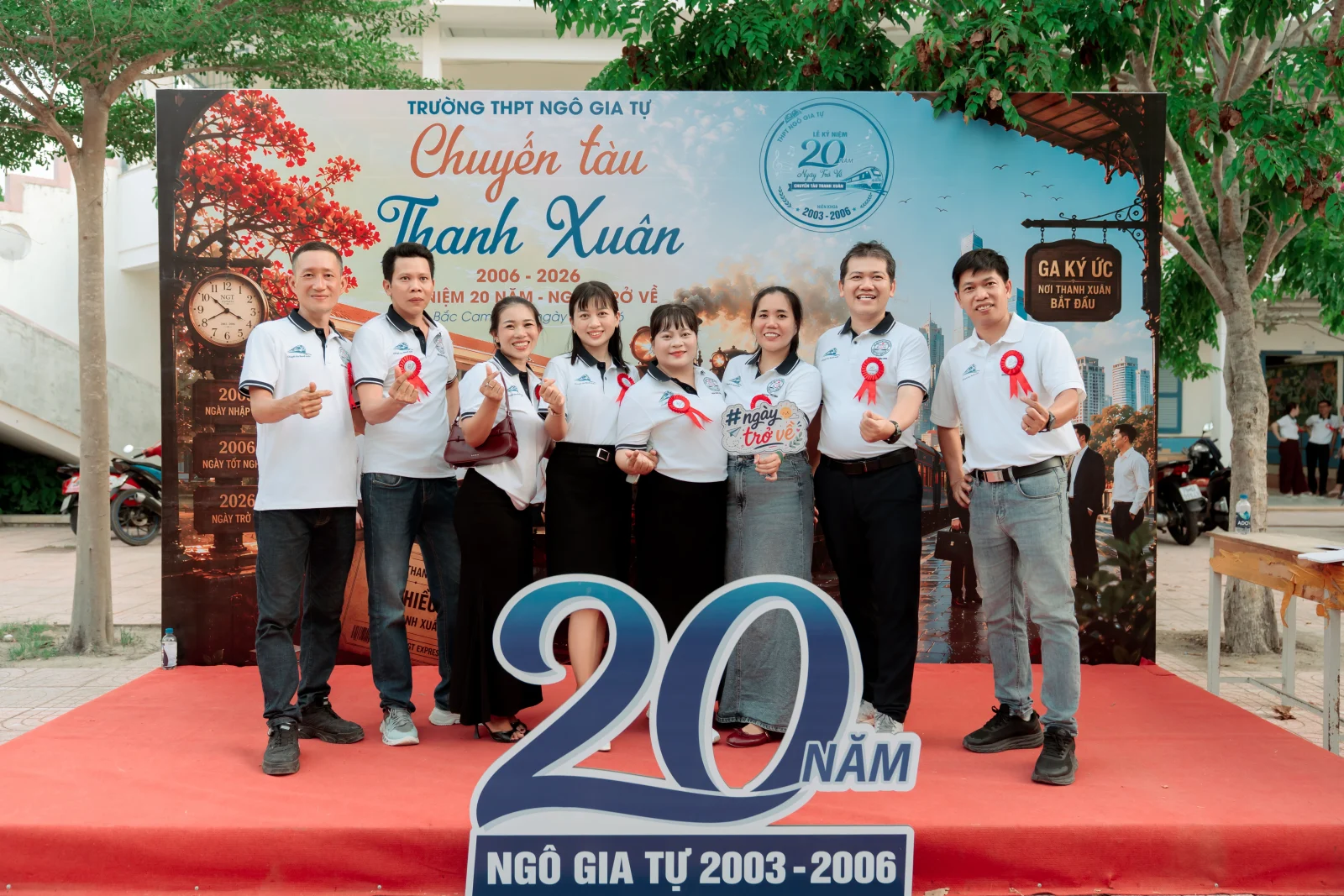 Ảnh lễ kỷ niệm 20 năm lớp 12C3, chụp ngày 08/08/2026