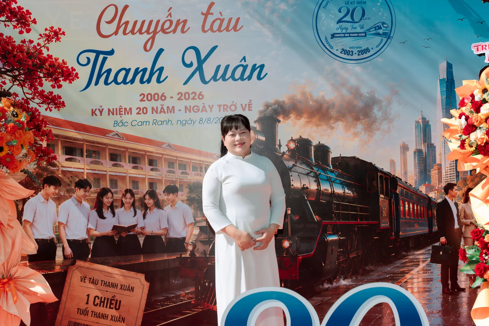 Ảnh lễ kỷ niệm 20 năm lớp 12C3, chụp ngày 08/08/2026