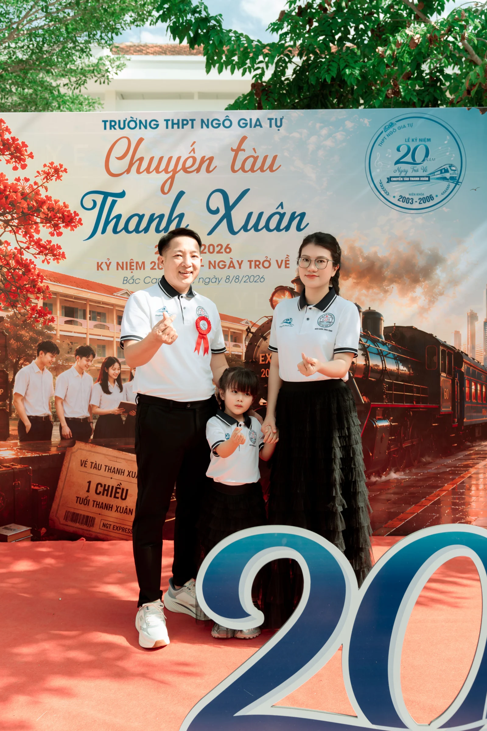 Ảnh lễ kỷ niệm 20 năm lớp 12C3, chụp ngày 08/08/2026