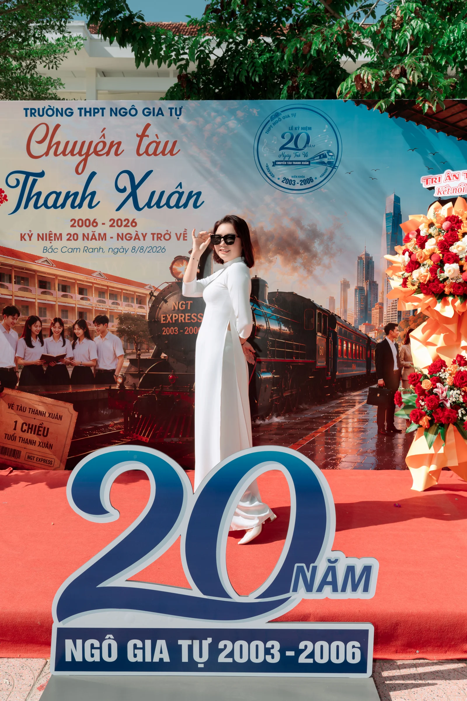Ảnh lễ kỷ niệm 20 năm lớp 12C3, chụp ngày 08/08/2026