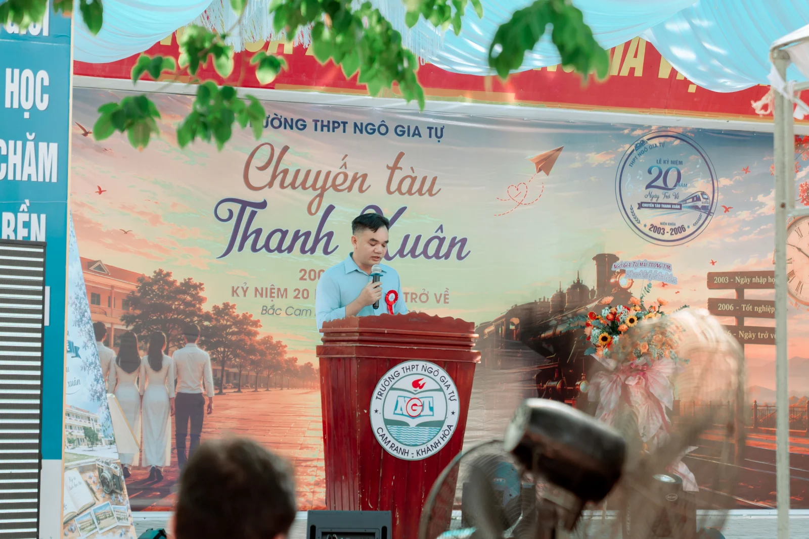 Ảnh lễ kỷ niệm 20 năm lớp 12C3, chụp ngày 08/08/2026