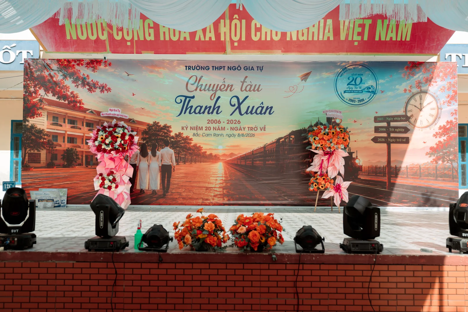 Ảnh lễ kỷ niệm 20 năm lớp 12C3, chụp ngày 08/08/2026