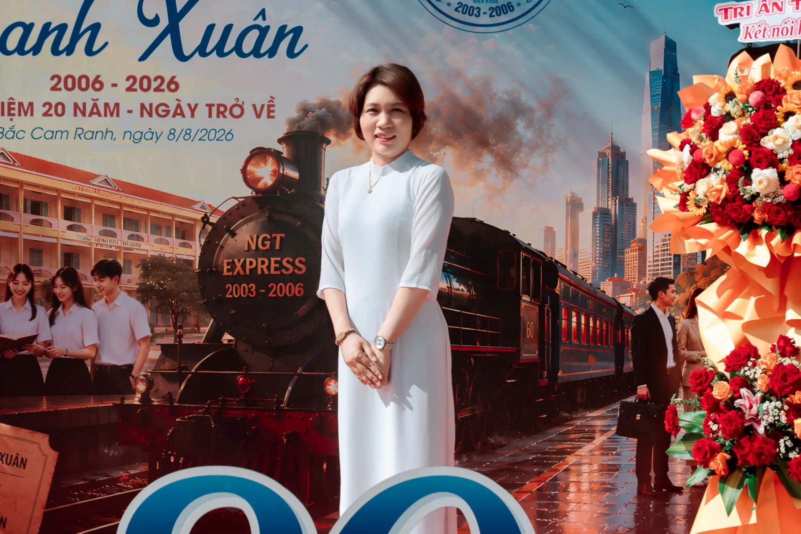 Ảnh lễ kỷ niệm 20 năm lớp 12C3, chụp ngày 08/08/2026