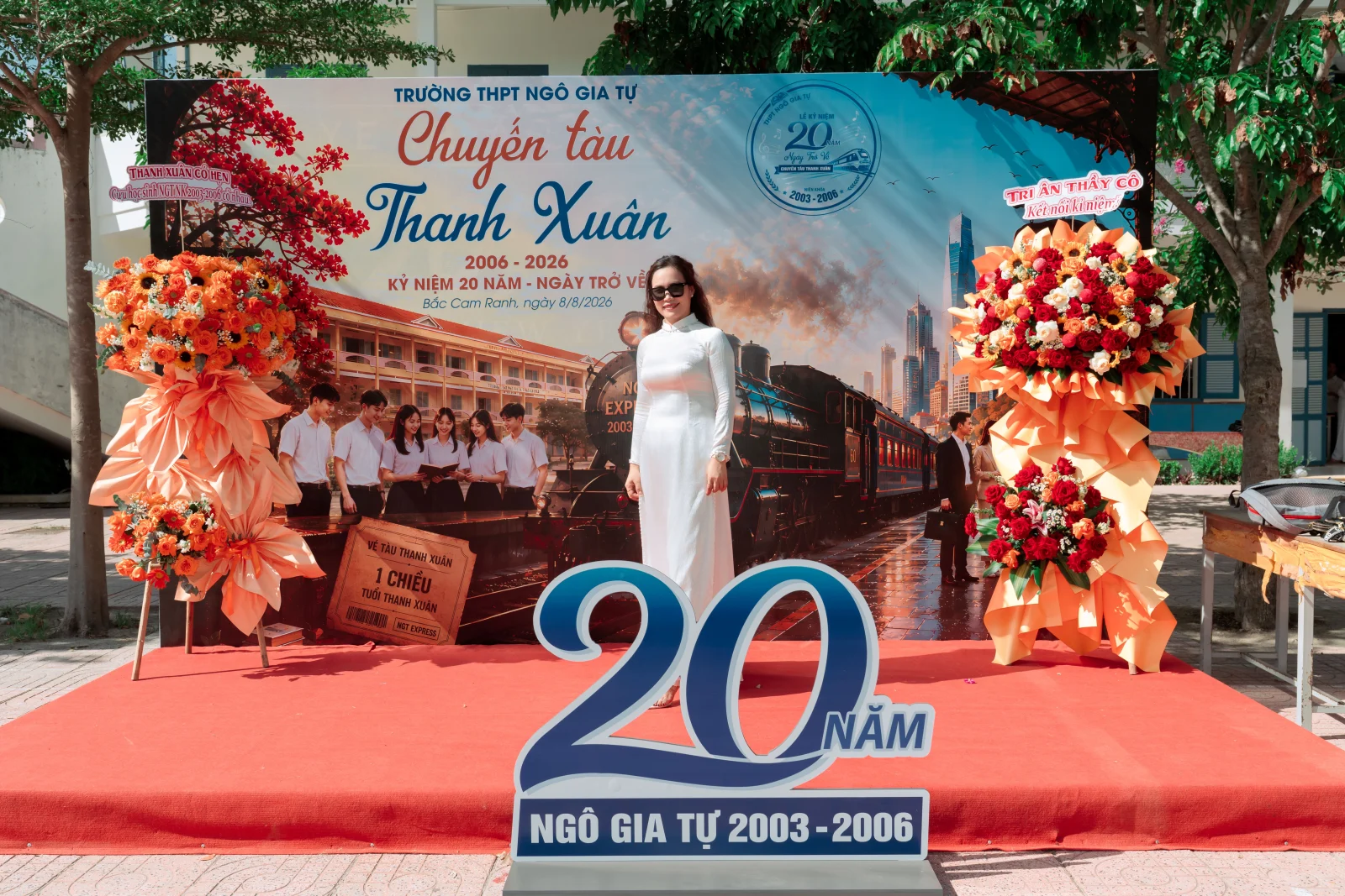 Ảnh lễ kỷ niệm 20 năm lớp 12C3, chụp ngày 08/08/2026