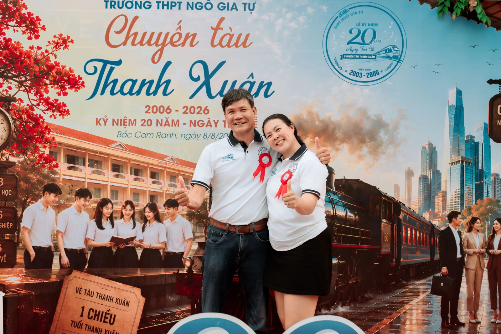 Ảnh lễ kỷ niệm 20 năm lớp 12C3, chụp ngày 08/08/2026