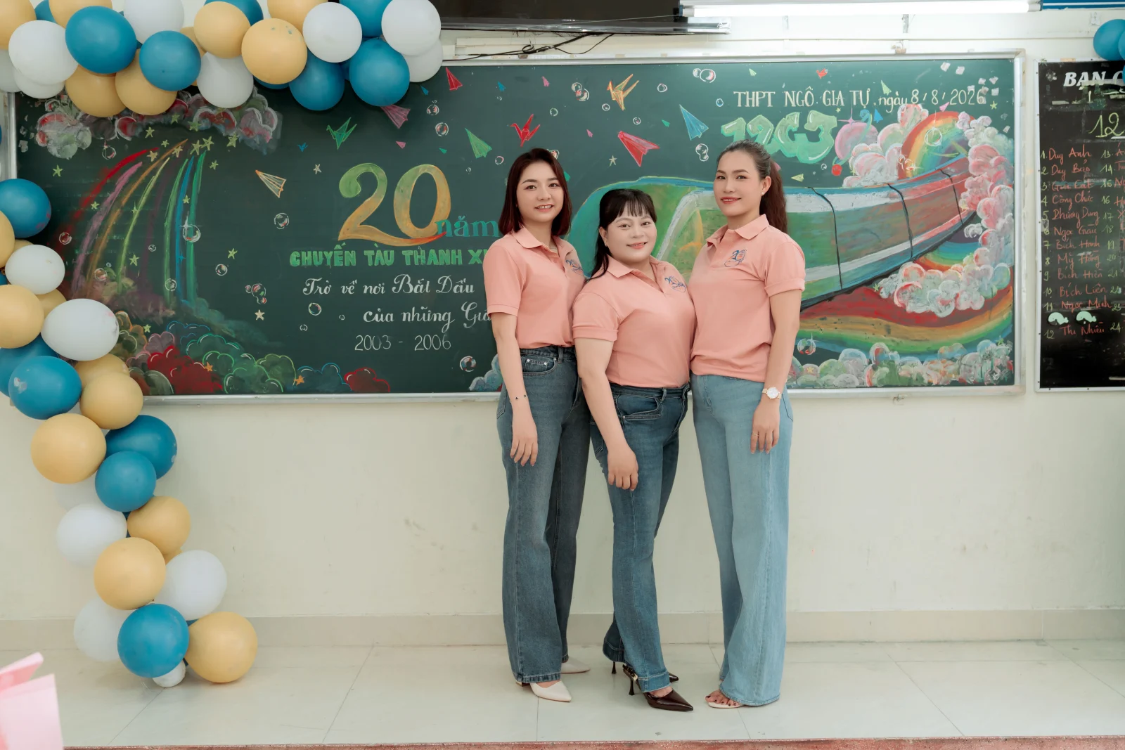 Ảnh lễ kỷ niệm 20 năm lớp 12C3, chụp ngày 08/08/2026