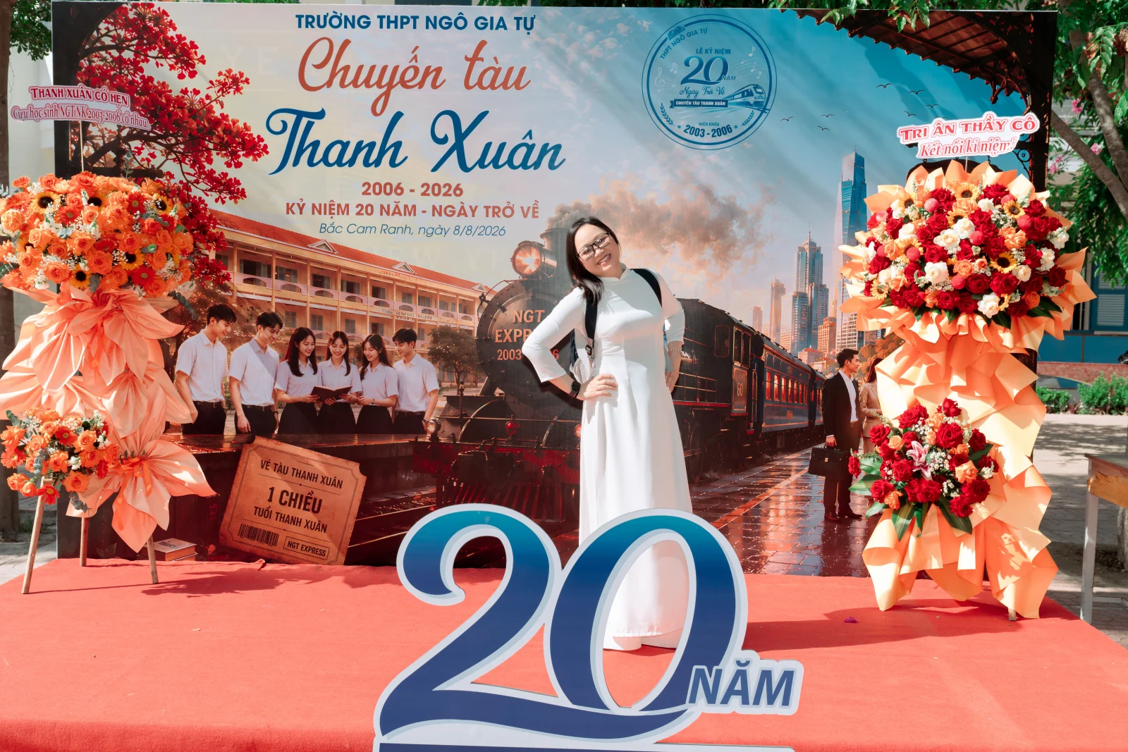 Ảnh lễ kỷ niệm 20 năm lớp 12C3, chụp ngày 08/08/2026