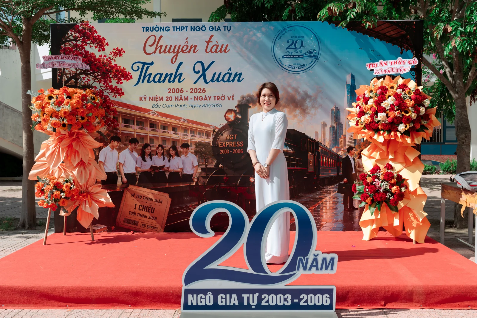 Ảnh lễ kỷ niệm 20 năm lớp 12C3, chụp ngày 08/08/2026