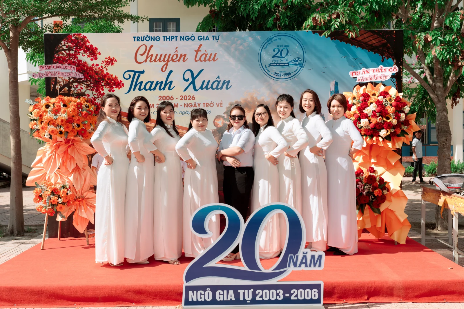 Ảnh lễ kỷ niệm 20 năm lớp 12C3, chụp ngày 08/08/2026