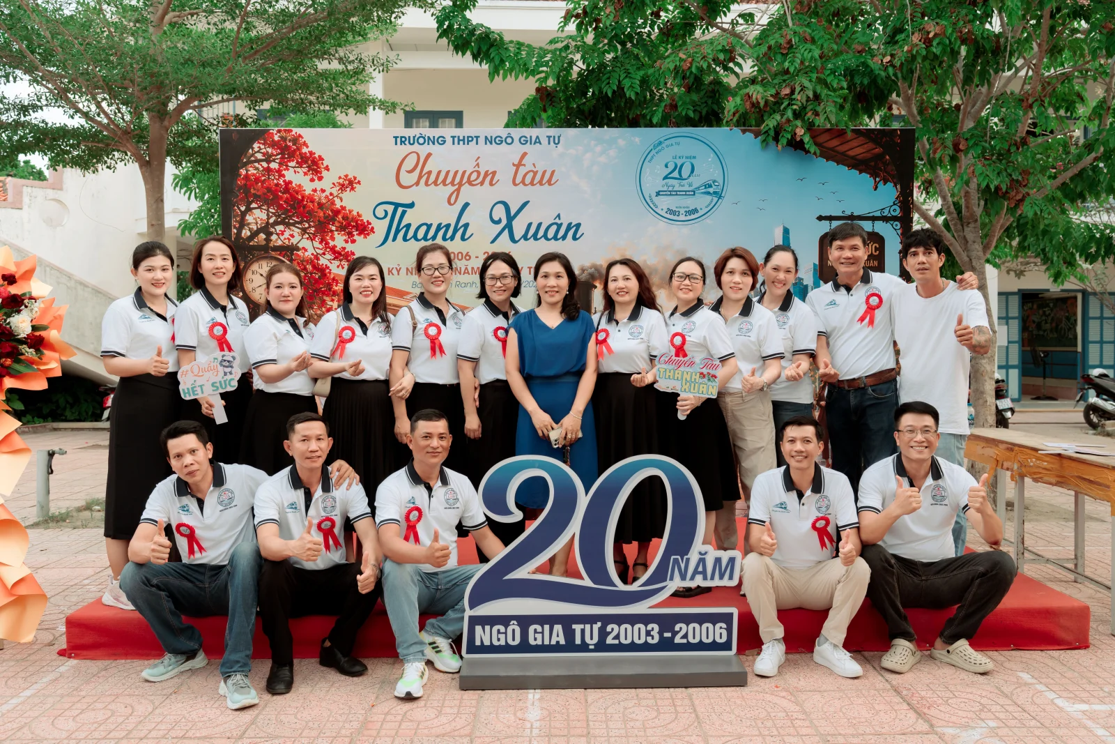 Ảnh lễ kỷ niệm 20 năm lớp 12C3, chụp ngày 08/08/2026