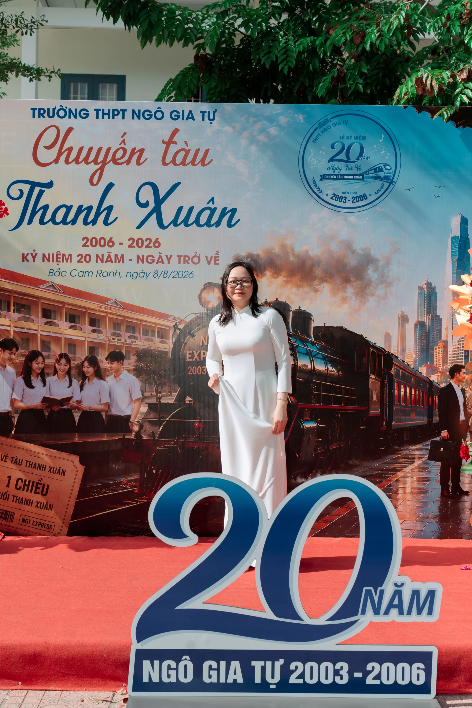 Ảnh lễ kỷ niệm 20 năm lớp 12C3, chụp ngày 08/08/2026