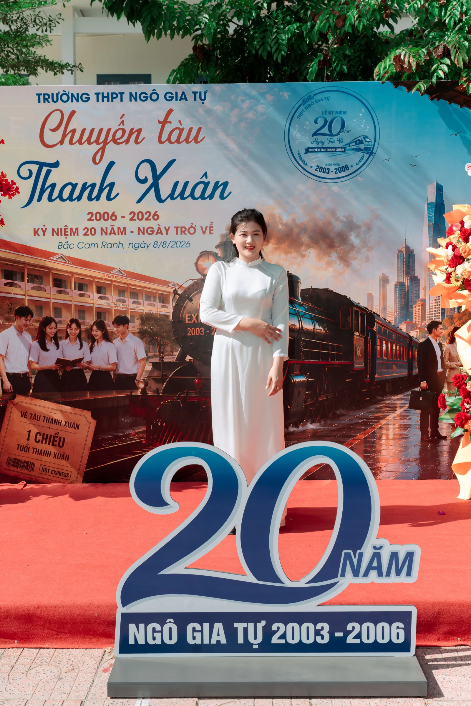 Ảnh lễ kỷ niệm 20 năm lớp 12C3, chụp ngày 08/08/2026