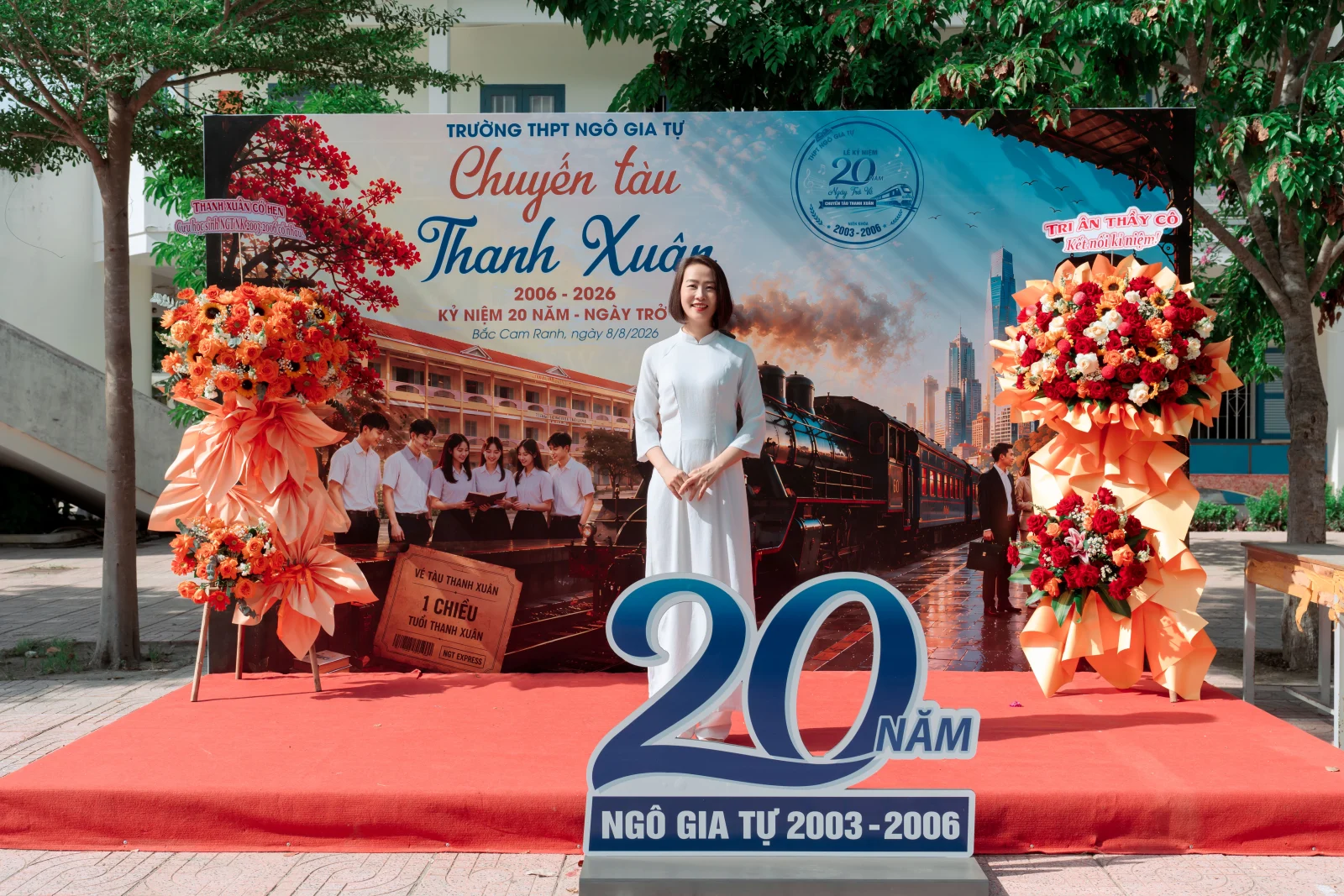 Ảnh lễ kỷ niệm 20 năm lớp 12C3, chụp ngày 08/08/2026