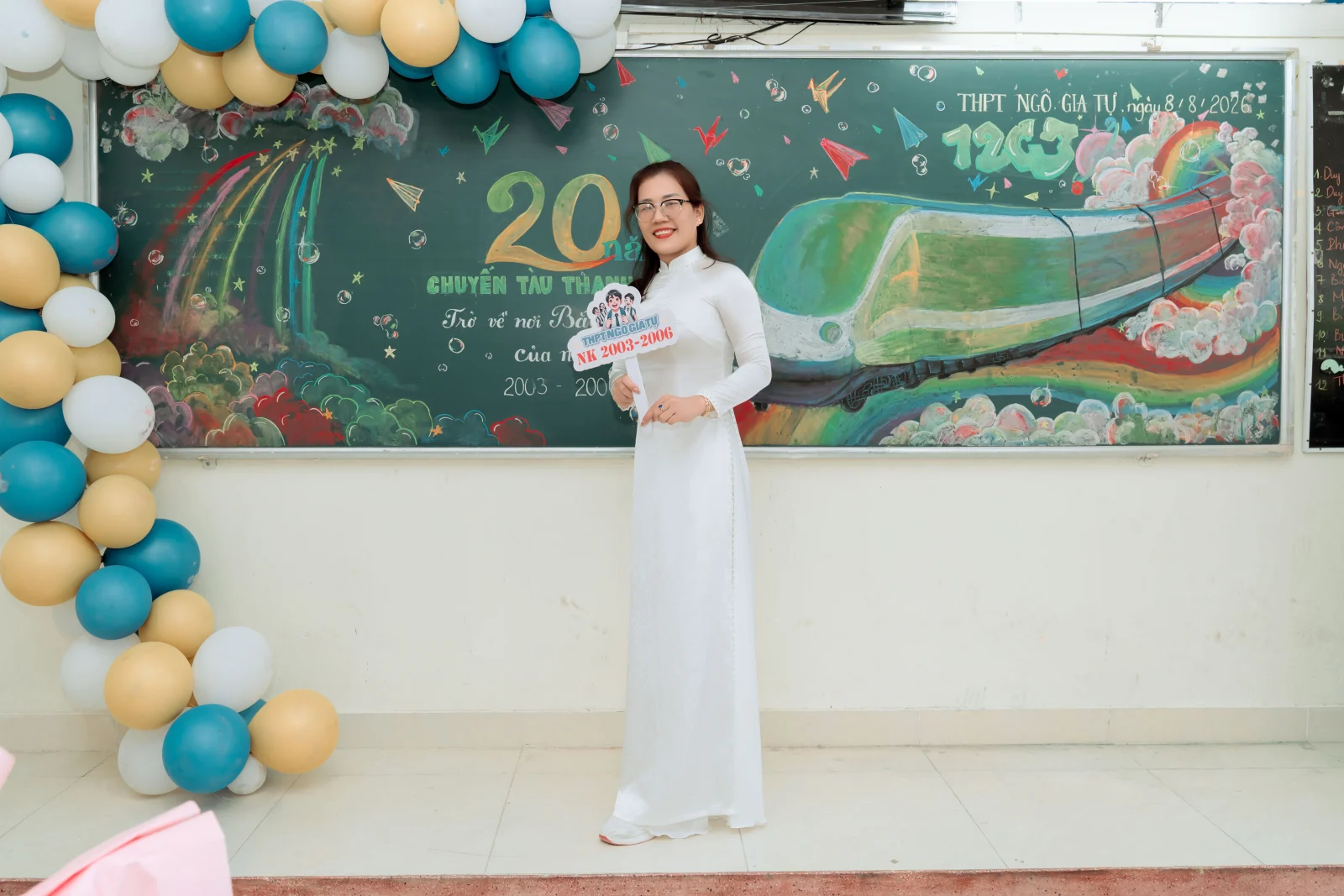 Ảnh lễ kỷ niệm 20 năm lớp 12C3, chụp ngày 08/08/2026