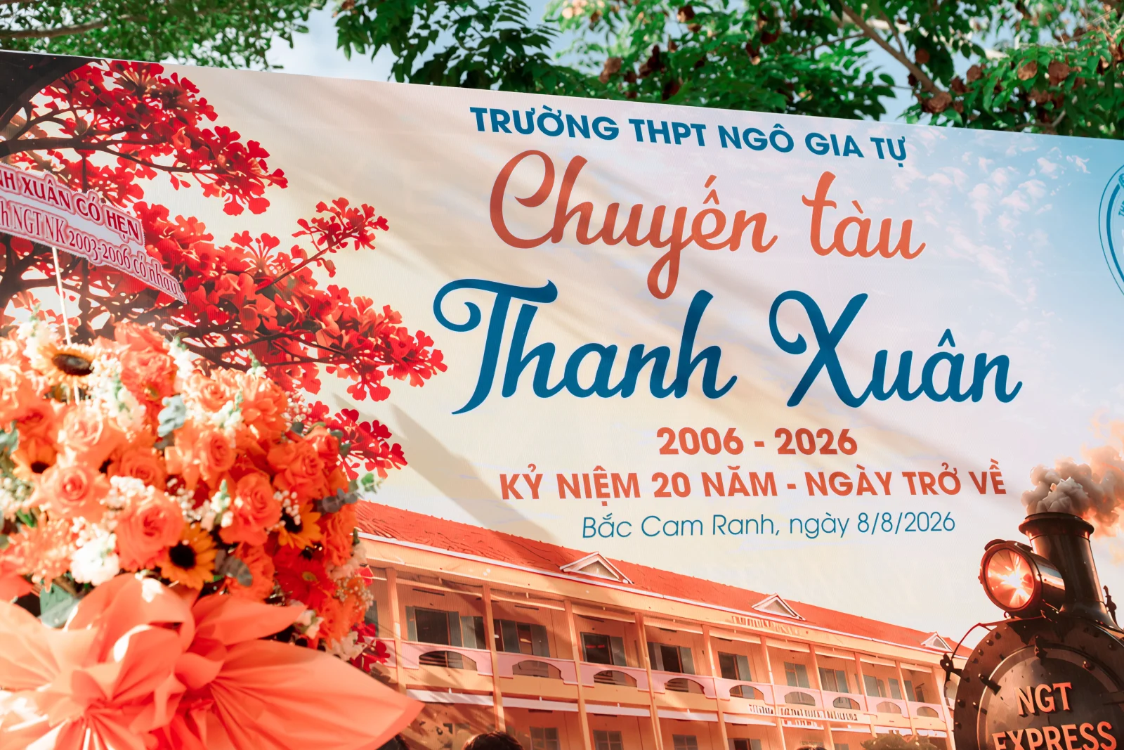 Ảnh lễ kỷ niệm 20 năm lớp 12C3, chụp ngày 08/08/2026