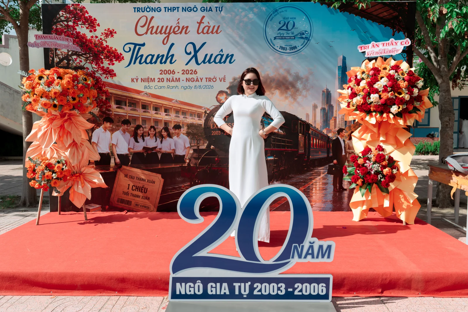 Ảnh lễ kỷ niệm 20 năm lớp 12C3, chụp ngày 08/08/2026