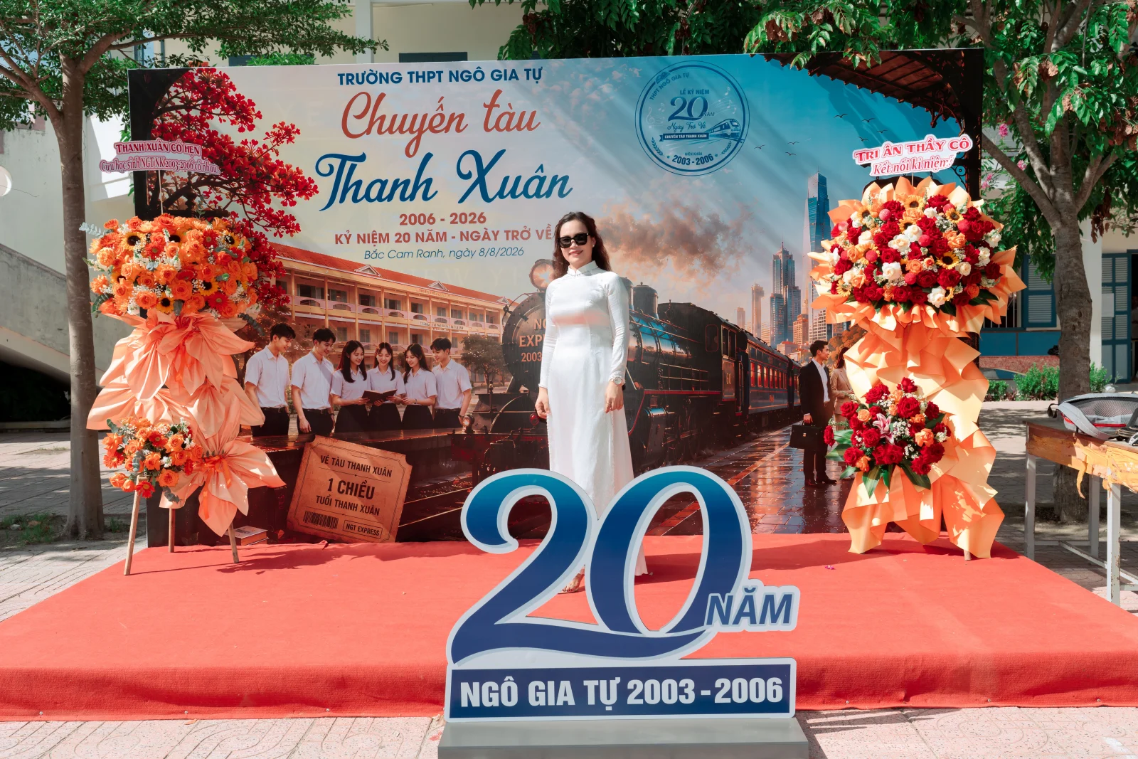 Ảnh lễ kỷ niệm 20 năm lớp 12C3, chụp ngày 08/08/2026