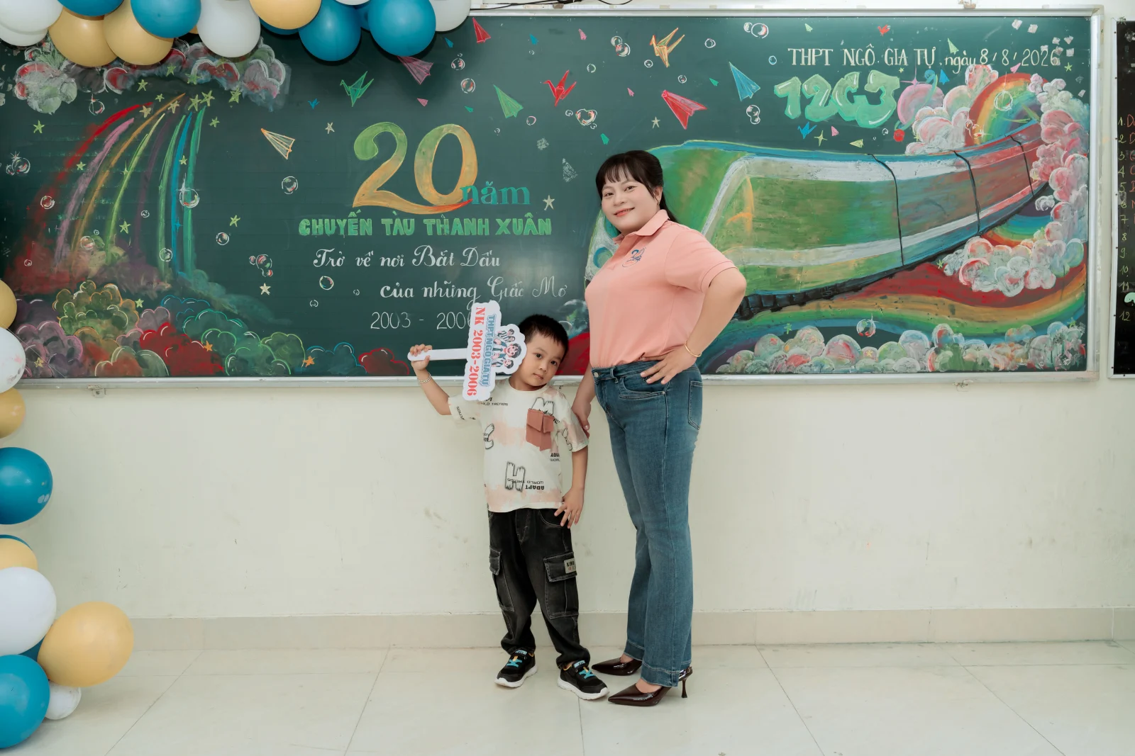 Ảnh lễ kỷ niệm 20 năm lớp 12C3, chụp ngày 08/08/2026