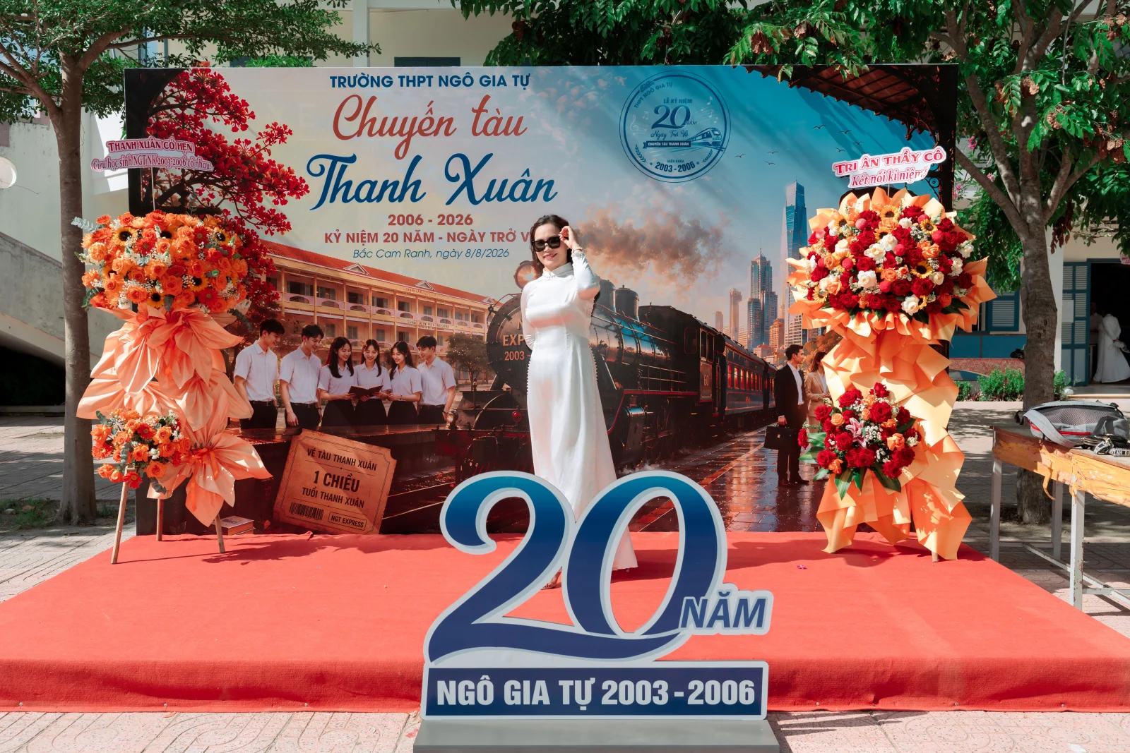 Ảnh lễ kỷ niệm 20 năm lớp 12C3, chụp ngày 08/08/2026