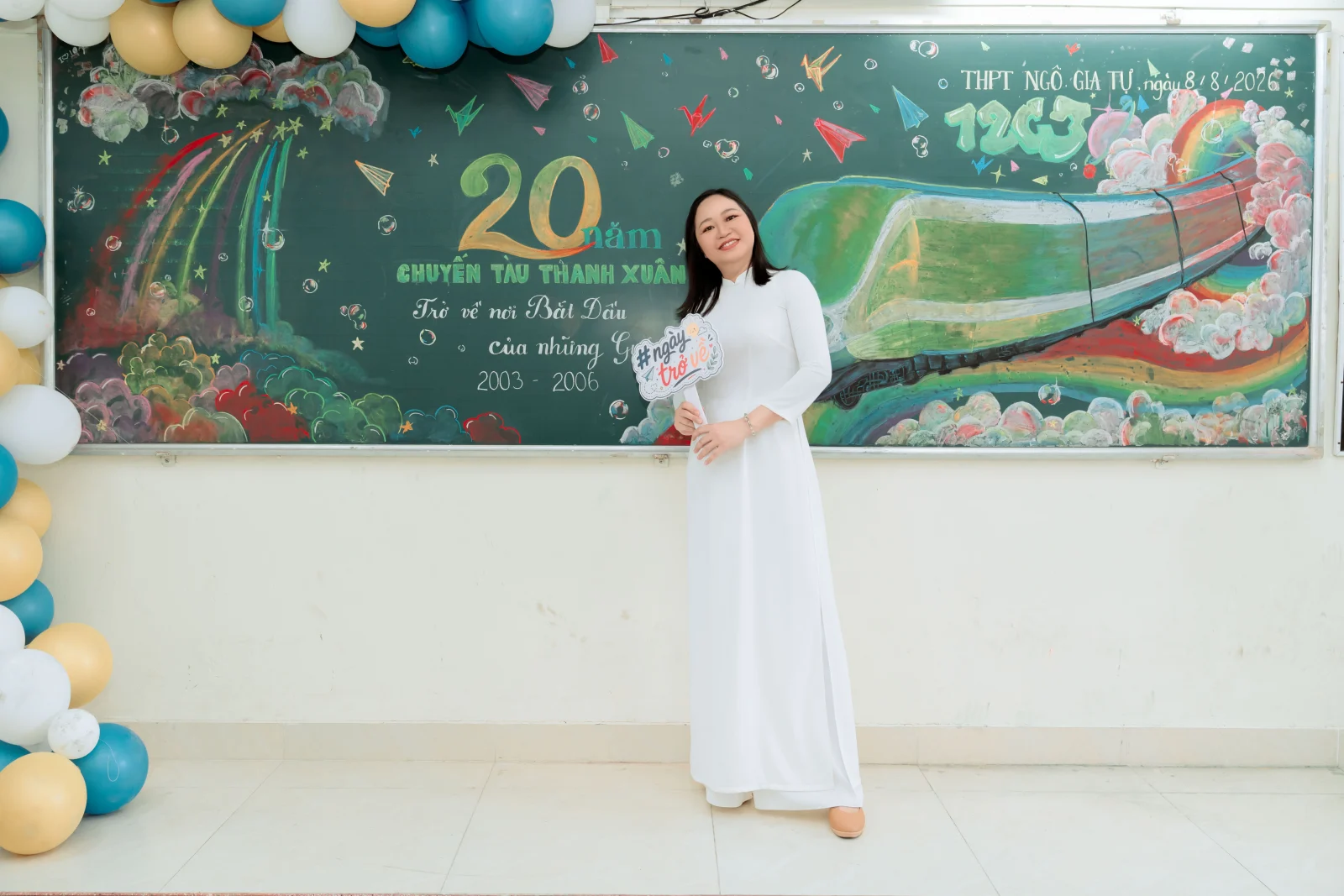 Ảnh lễ kỷ niệm 20 năm lớp 12C3, chụp ngày 08/08/2026