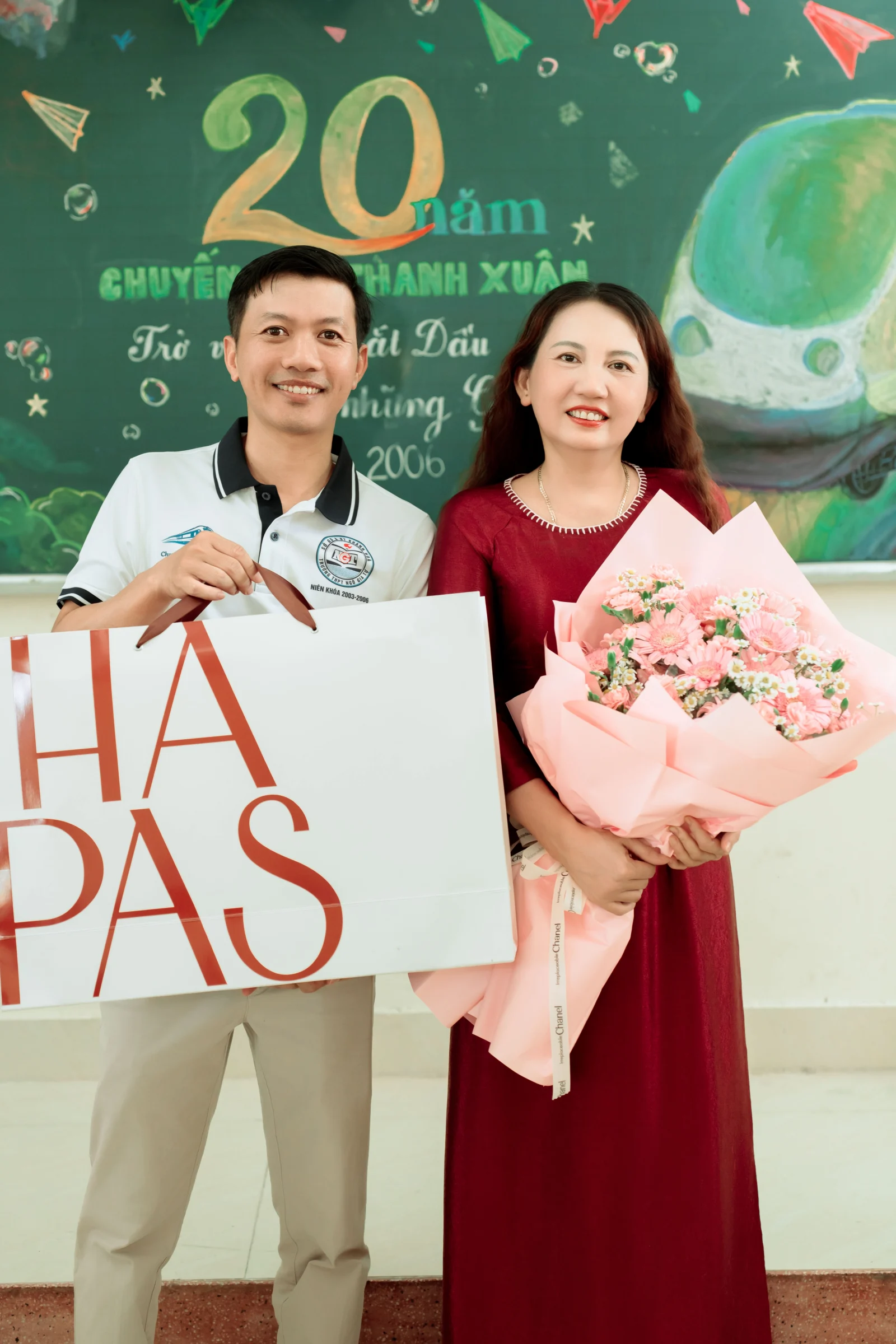 Ảnh lễ kỷ niệm 20 năm lớp 12C3, chụp ngày 08/08/2026