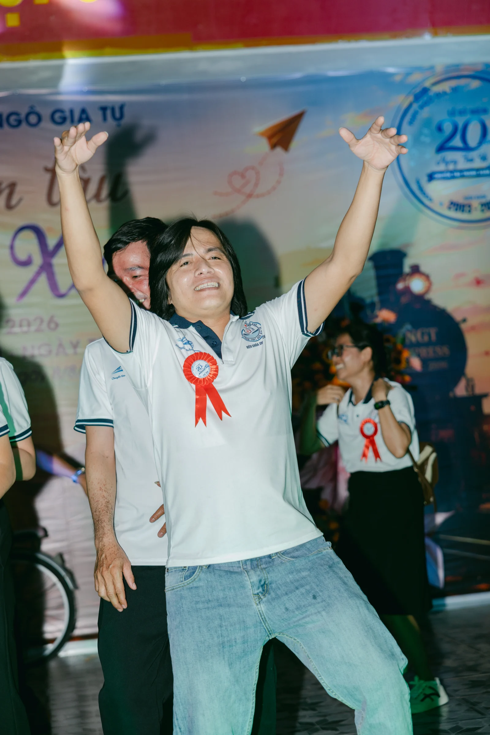 Ảnh lễ kỷ niệm 20 năm THPT Ngô Gia Tự, chụp ngày 08/08/2026