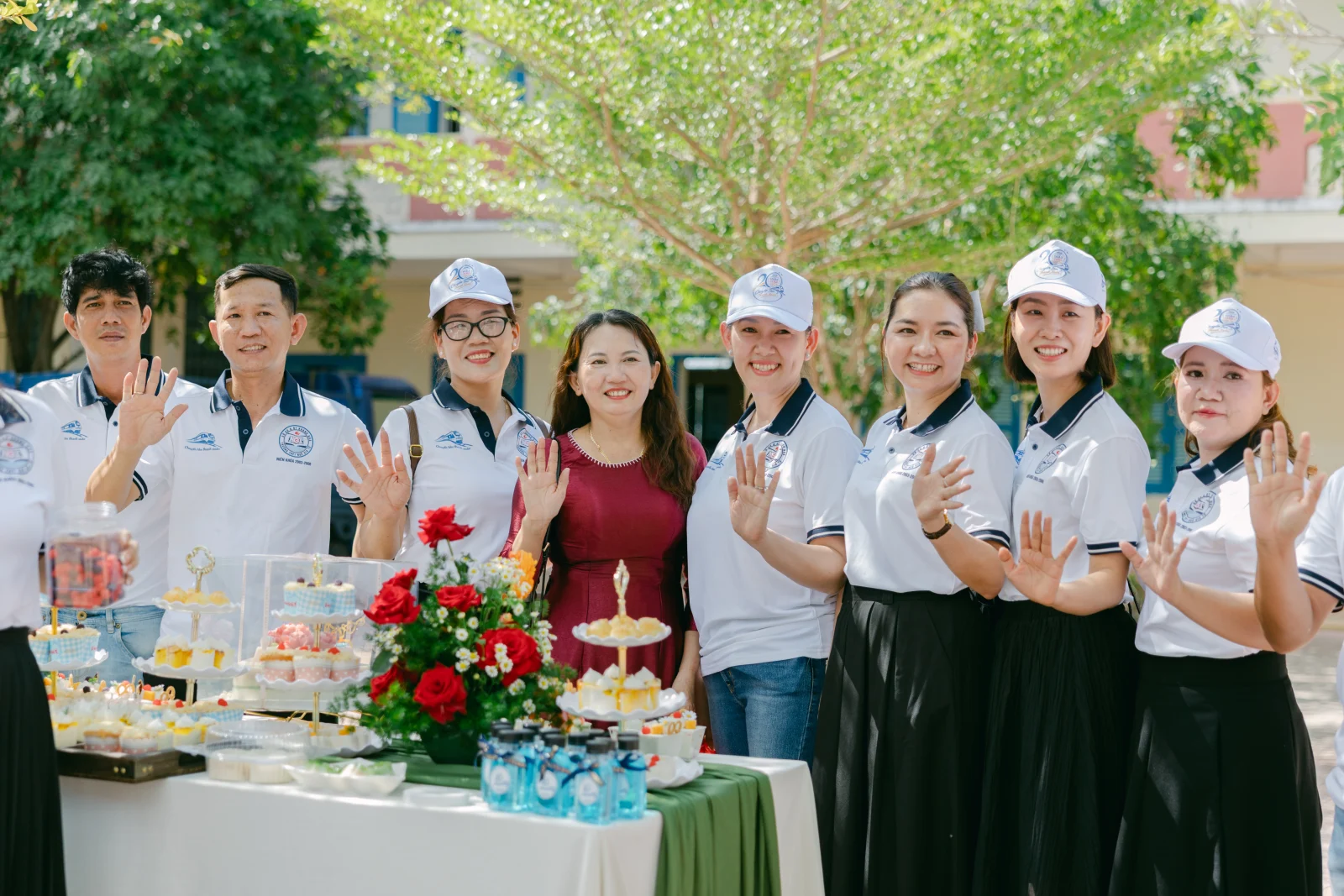 Ảnh lễ kỷ niệm 20 năm THPT Ngô Gia Tự, chụp ngày 08/08/2026