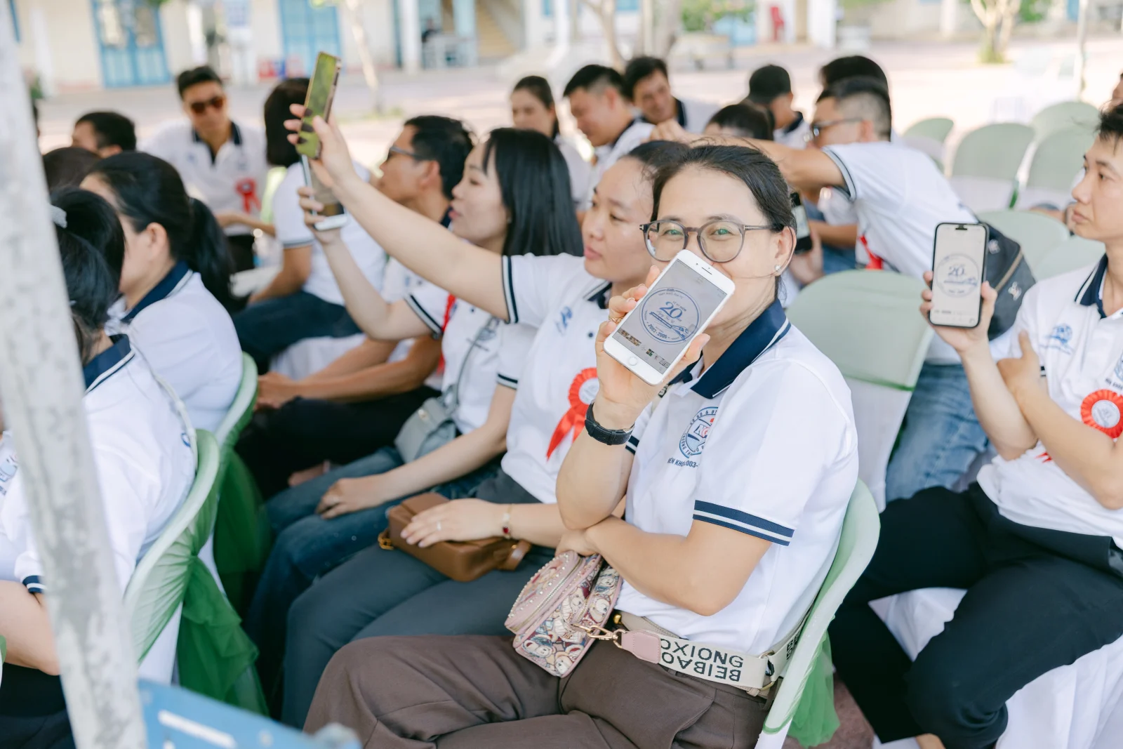 Ảnh lễ kỷ niệm 20 năm THPT Ngô Gia Tự, chụp ngày 08/08/2026