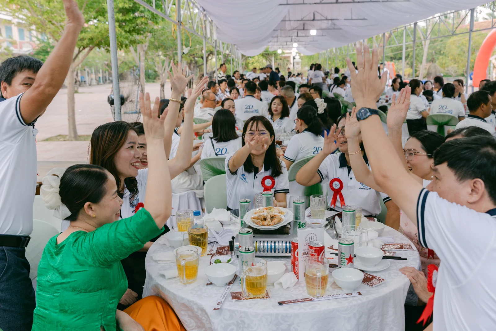 Ảnh lễ kỷ niệm 20 năm THPT Ngô Gia Tự, chụp ngày 08/08/2026